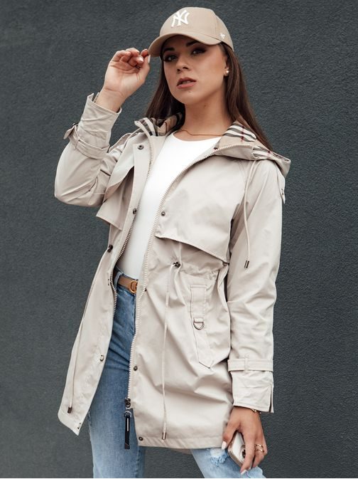 Dámská parka v šedé barvě Fashlove