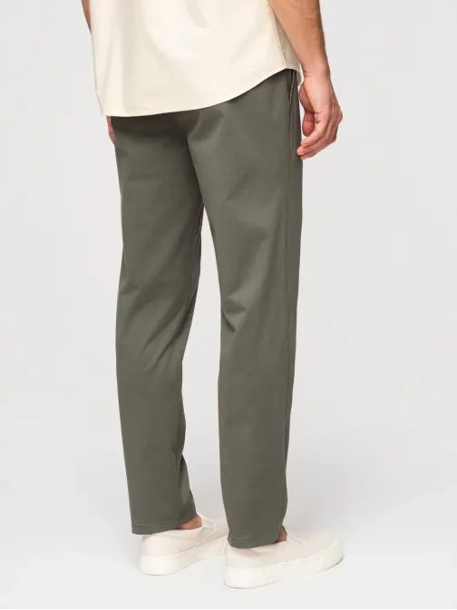 Pánské khaki kalhoty chinos V3 PACP-0293
