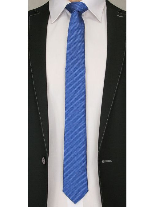 Nebesky modrá pánská kravata