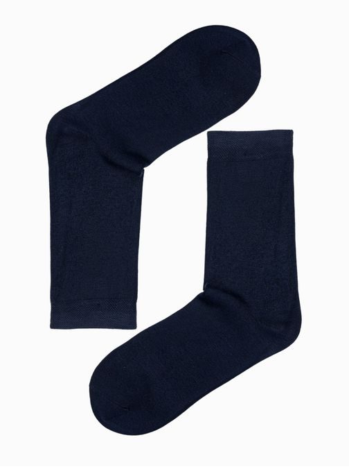 Tmavě-granátové pánské ponožky U97