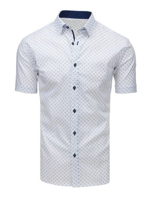 Perfektní bílá košile s moderním vzorem