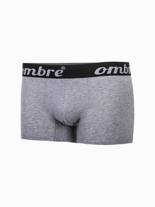 Šedé pánské boxerky OMBRE U06 (3 ks)