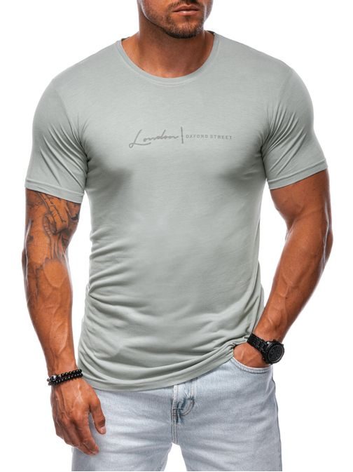 Zelené triko s nápisem London S2006