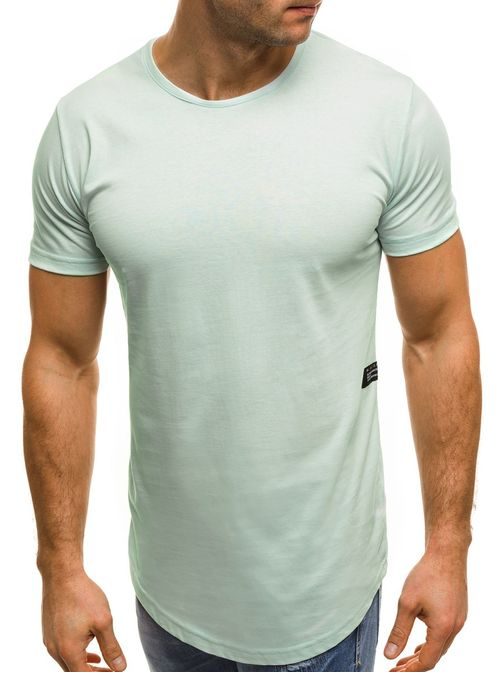 Atraktivní mentolové tričko OZONEE B/181227