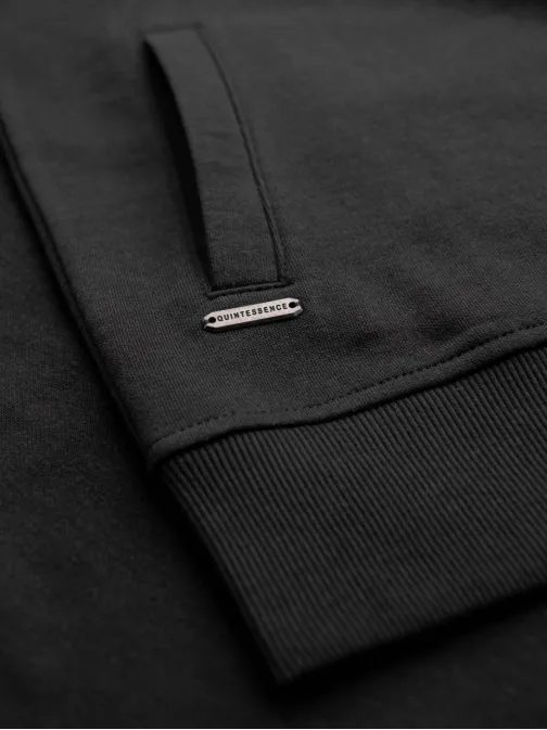 Zajímavá černá bomber mikina V5 SSZP-0215