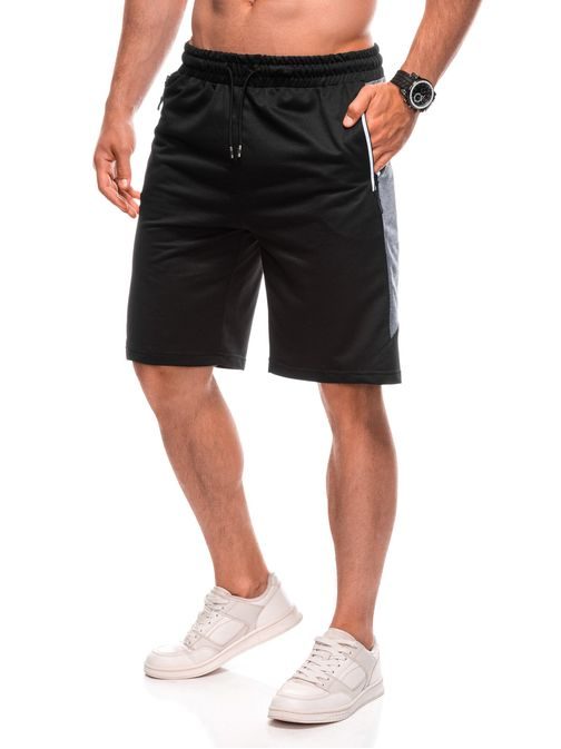 Černé pánské kraťasy W520