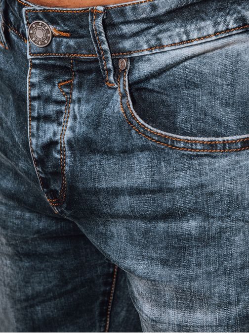 Trendy pánské modré džínové kalhoty