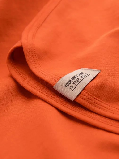 Oranžové teplákové kraťasy V5 SRSK-0105