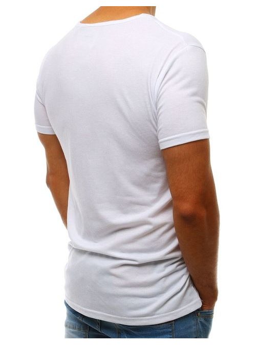 Bílé atraktivní tričko