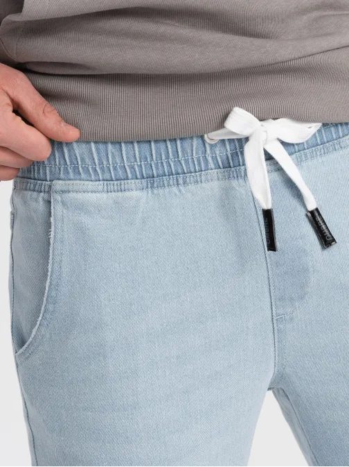 Módní pánské světle modré joggery V1 PADJ-0150