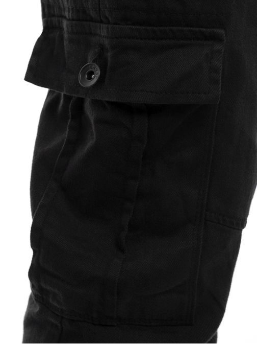 Sportovní pánské moderní kalhoty černé OTANTIK 818