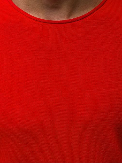 Červený pánský svetr B/2097