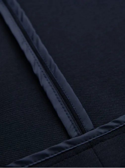 Sportovní granátové sako slim fit V3 BLZB-0101