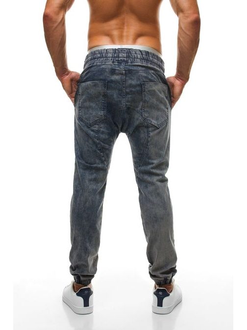 Moderní pánské baggy džíny tmavě modré OTANTIK 404
