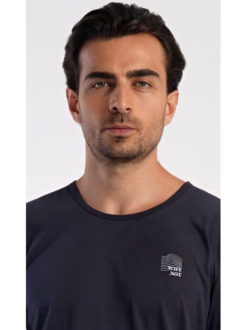 Tmavě šedé pánské pyžamo Michal