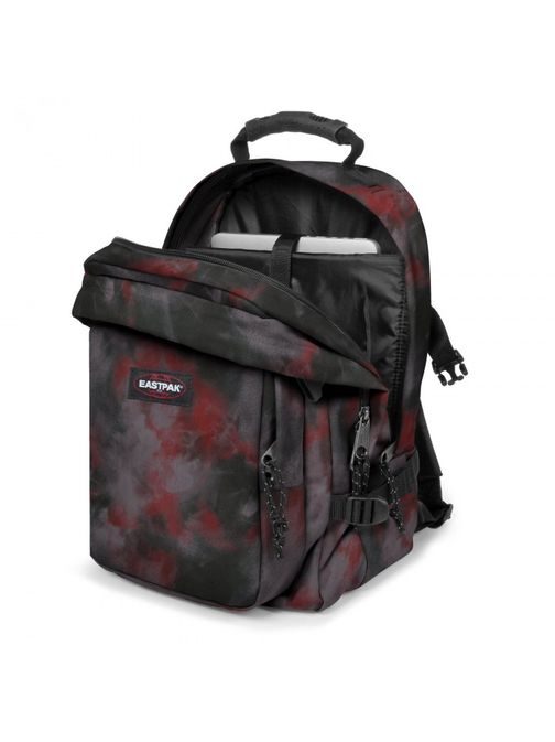 Černý batoh EASTPAK PROVIDER v zajímavém designu