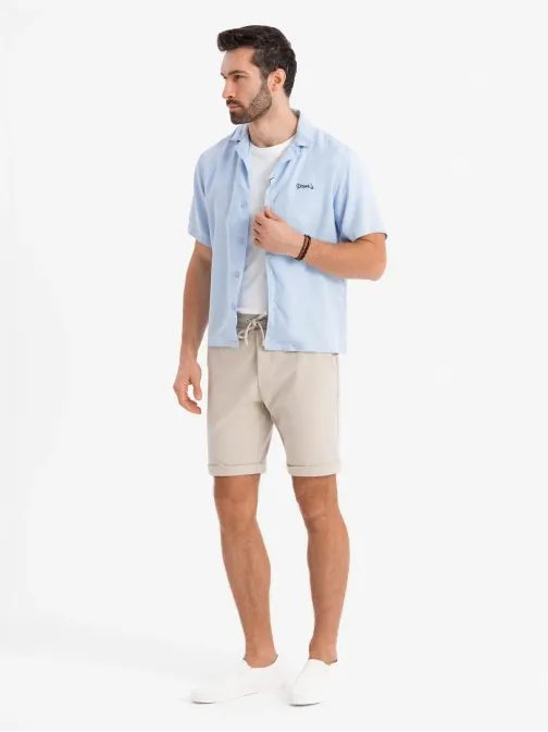 Pískové chinos kraťasy V3 SRCS-0170