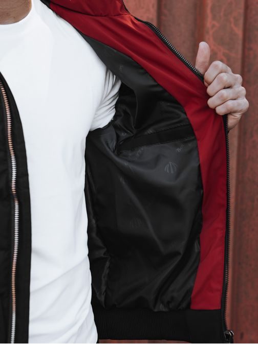 Prošívaná sportovní zimní pánská bunda