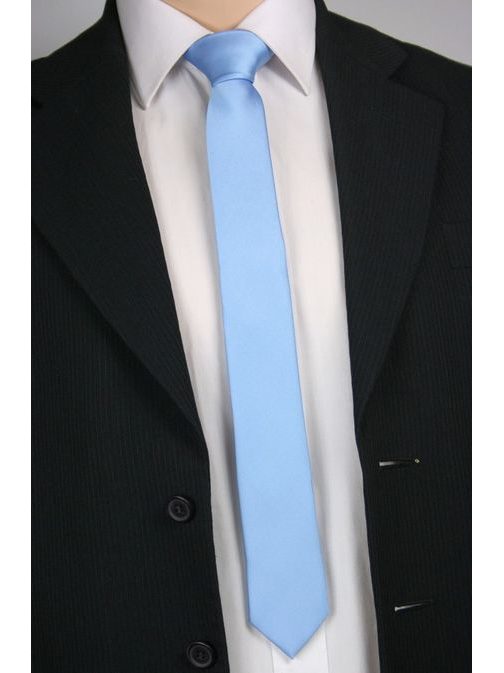Světle-modrá kravata pro pány