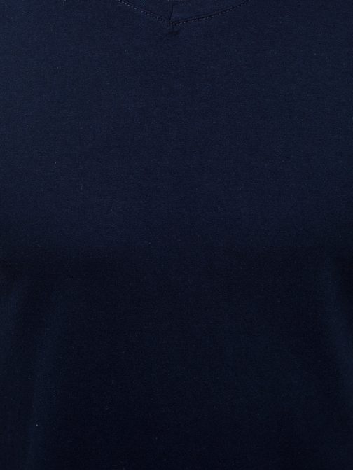 Tmavě modré jednoduché tričko O/1208Z
