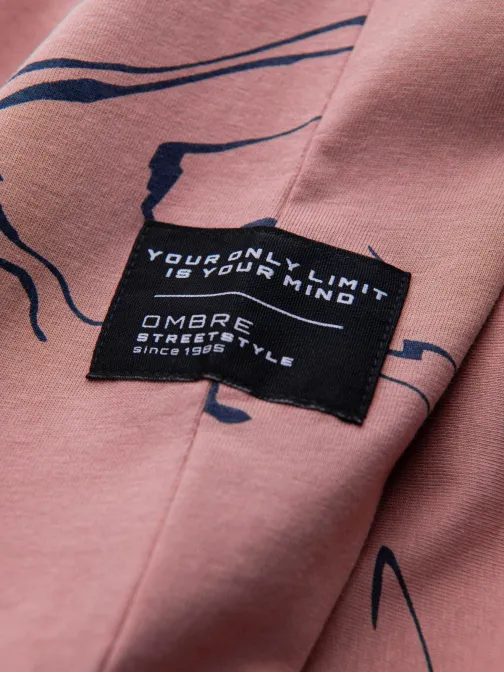 Moderní růžové triko V5 TSFP-0184