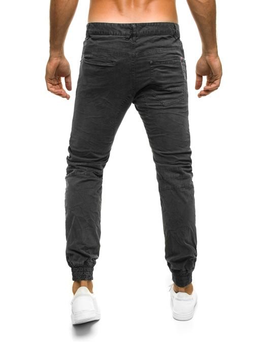 Moderní pánské černé baggy kalhoty XZX-STAR 81608