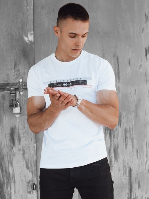 Moderní tričko s trendy nápisem