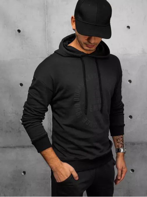 Nádherná černá tepláková souprava