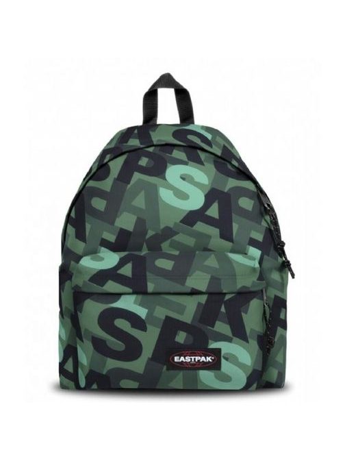 Městský zelený ruksak Eastpak Padded Pak'r Letter