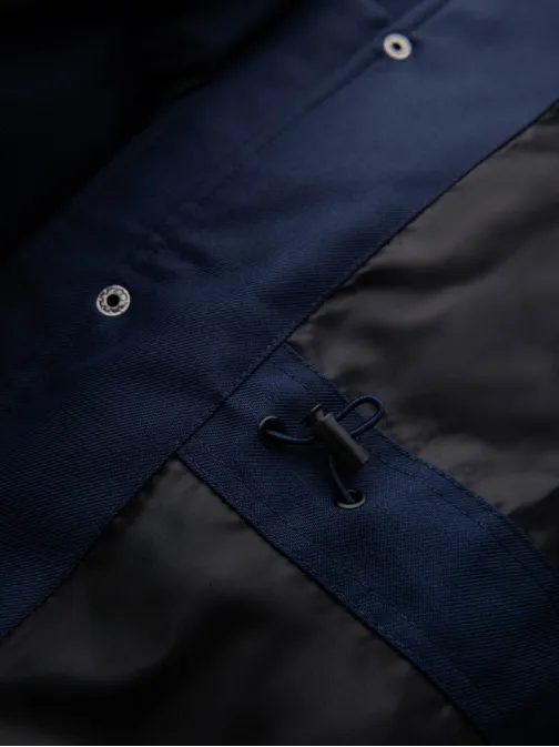 Zimní tmavě modrá parka V1 JALP-0182