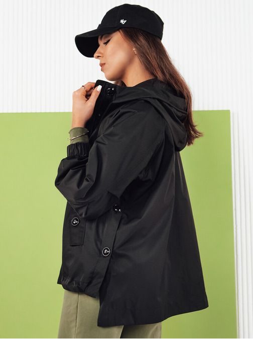 Trendy černá přechodná dámská bunda Belart