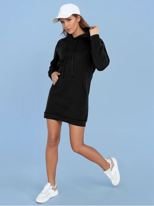 Dámské černé mikinové šaty Timmy