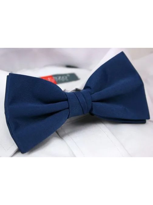 Klasický tmavě modrý pánský motýlek