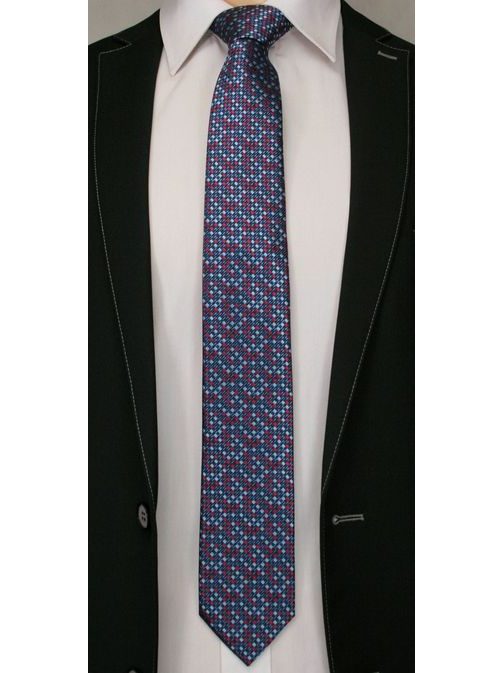 Granátovo-červená kravata
