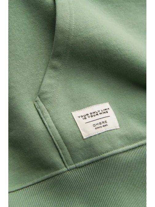 Nadčasová zelená mikina V3 SSBN-0177