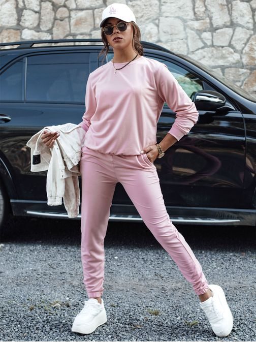 Dámská tepláková souprava růžová MILIAN