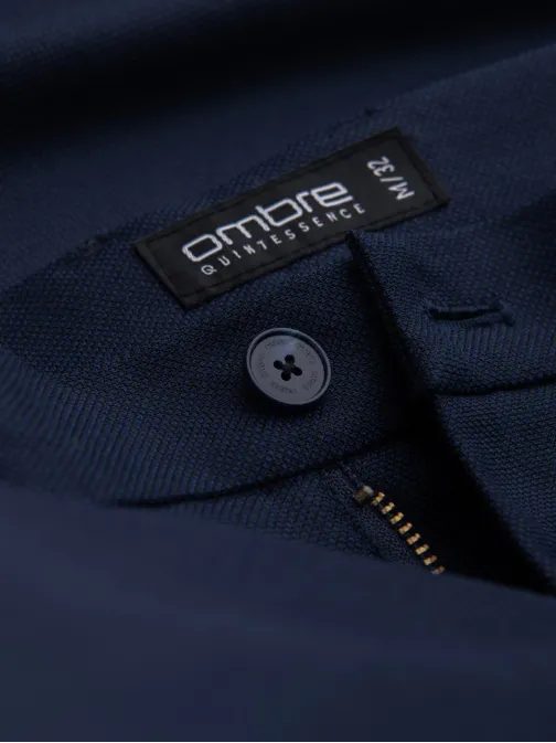 Stylové granátové chinos kalhoty V1 PACP-0182