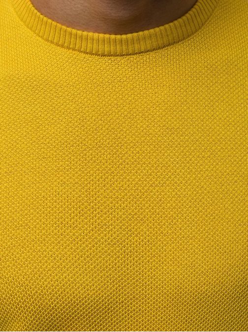 Pánský žlutý svetr  B/2433