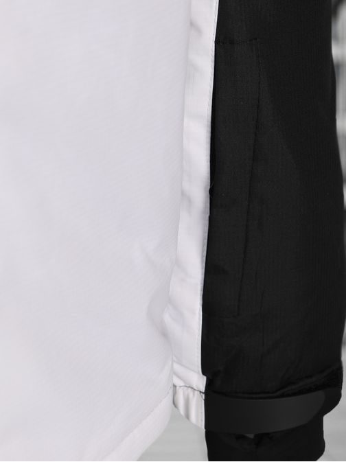 Zimní bílá pánská bunda