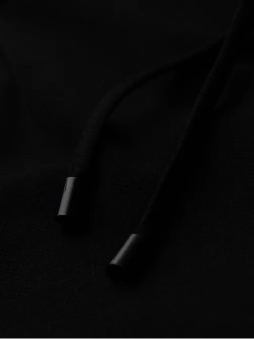 Elegantní pánské tepláky černé V2 OM-PACP-0283