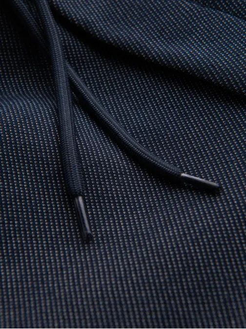 Tmavě modré chinos šortky V1 SRCS-0168