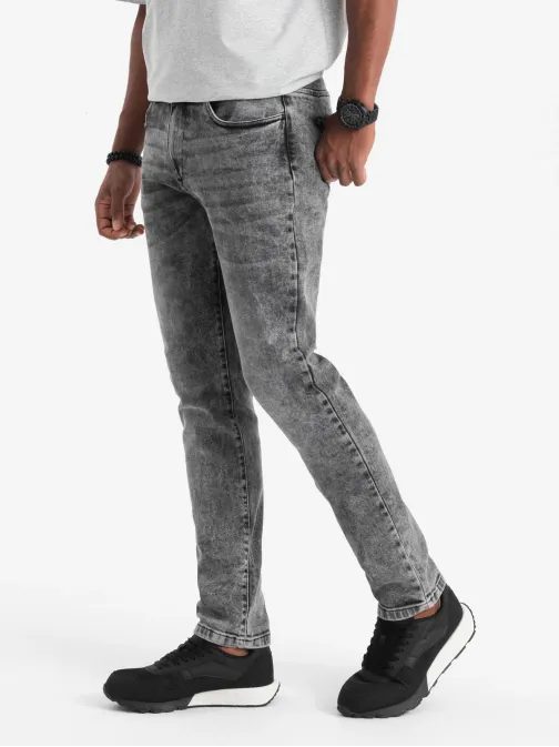 Pánské šedé džíny Slim fit V4 PADP-0110
