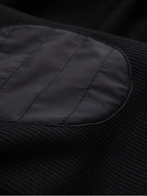 Trendy černá bomber bunda V1 JANP-0154