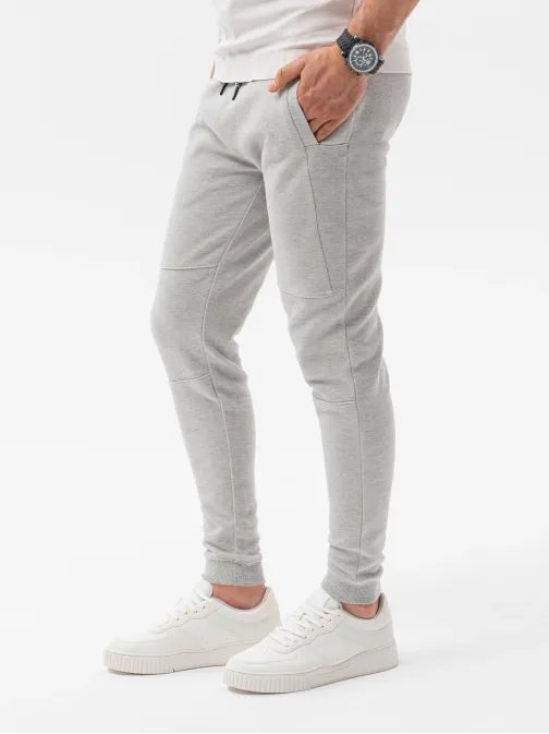 Tepláková souprava v melírované šedé barvě Z49