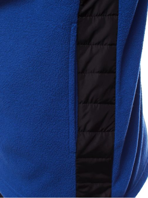 Trendy modrá pánská mikina s kapucí JS/YL011