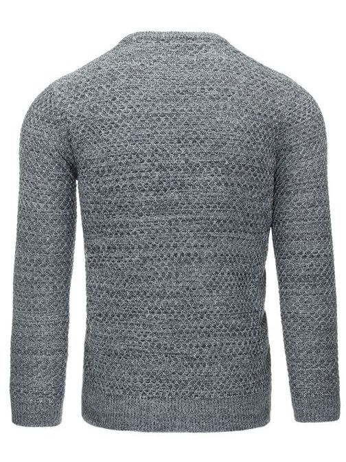 Senzační pletený svetr šedý