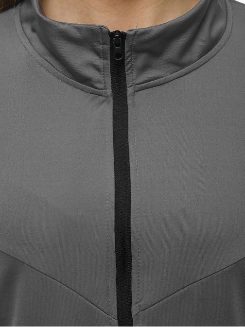 Dámská sportovní bunda v šedé barvě JS/M20320