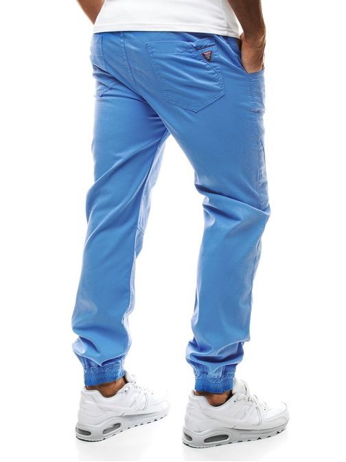 Pohodlné pánské modré kalhoty Red Polo 655
