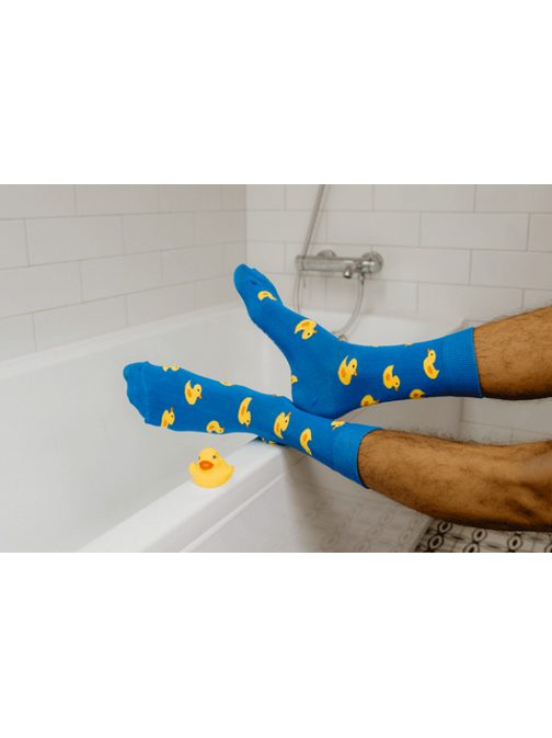 Pánské modré ponožky Kačka