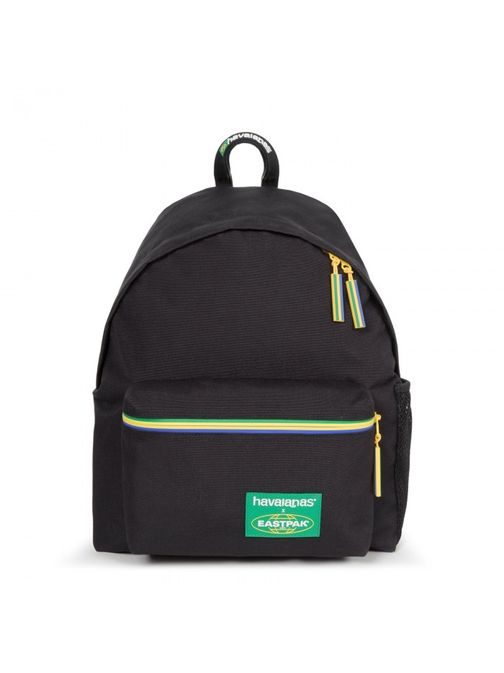 Černý batoh s barevným zipem EASTPAK PADDED PAK'R